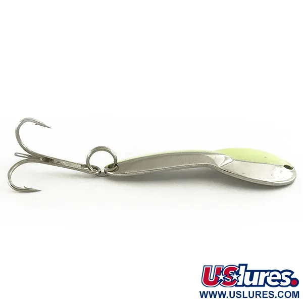 Acme Dazzler #2 Blizgė, Nikelis / Žalia, 7g, Vintage, #6981