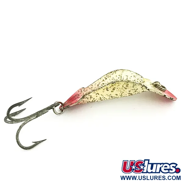 Buck Perry Spoonplug Blizgė, Balta/Raudona/Sidabrinė, 5g, #6984