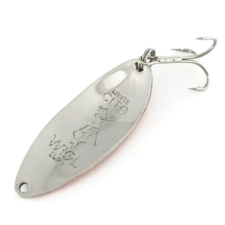 Acme Little Cleo (Hula Girl) Blizgė, Nikelis / Oranžinė, 14g, Hula spaudas, #6994