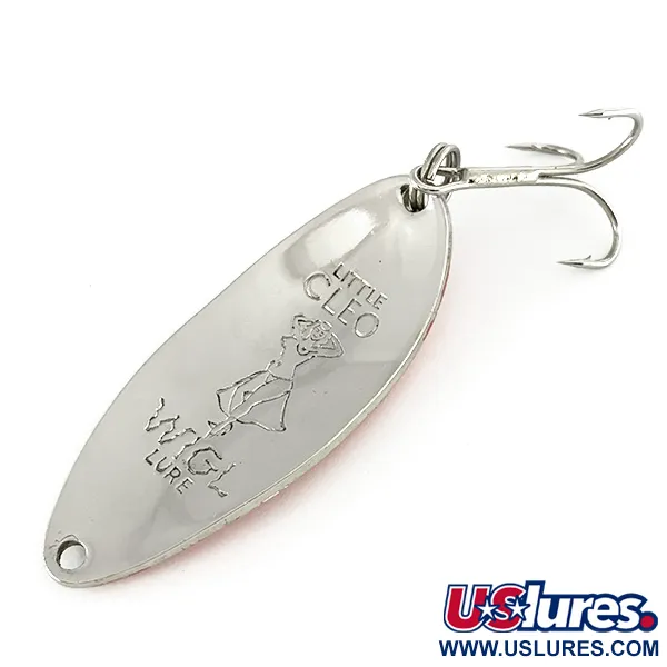 Acme Little Cleo (Hula Girl) Blizgė, Nikelis / Oranžinė, 14g, Hula spaudas, #6994