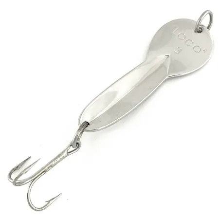 Luhr Jensen Loco 3 Blizgė, Nikelis, 17g, nikeliuota, #7000