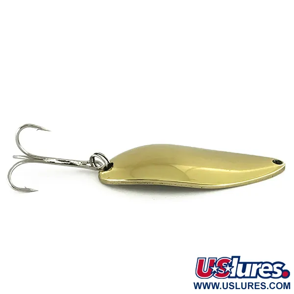 Luhr Jensen Little Jewel Blizgė, Auksinė, 21g, Vintage JAV, #7028