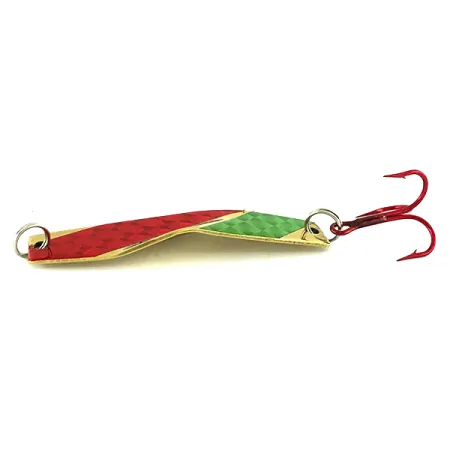 Z-RAY Lures Z-Ray Model 125 Blizgė, Auksinė/Raudona/Žalia, 11g, #7031