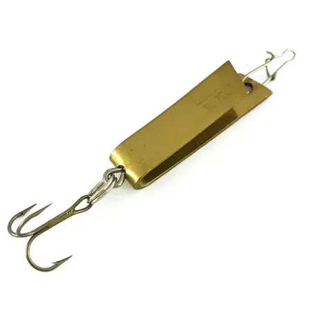 Luhr Jensen Super-Duper 501 Blizgė, Auksinė / Raudona, 2,3g, U forma, #7047