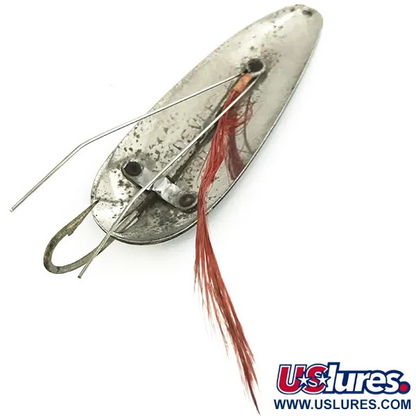 Eppinger Weedless Dardevle Blizgė, Juoda/Balta/Nikelis, 28g, #7068