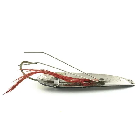 Eppinger Weedless Dardevle Blizgė, Juoda/Balta/Nikelis, 28g, #7068