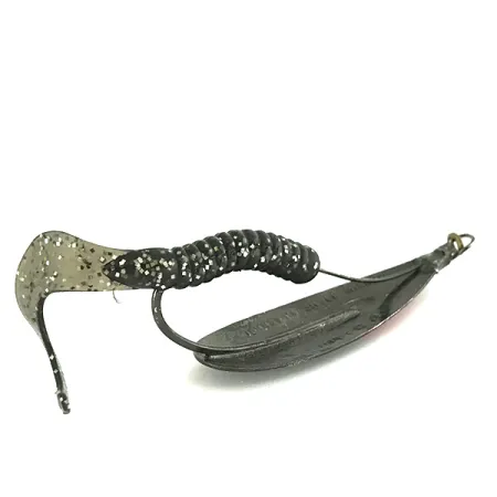 Weedless Johnson Silver Minnow Blizgė, Juoda / Raudona, 14g, #7071