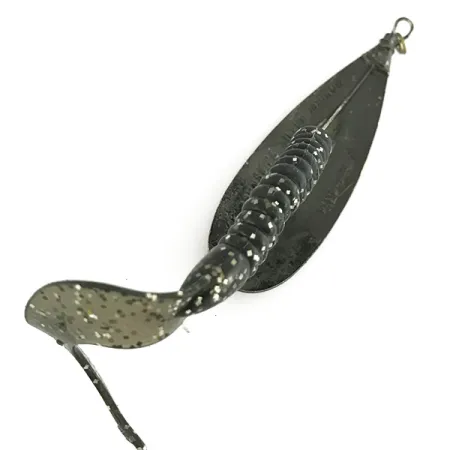 Weedless Johnson Silver Minnow Blizgė, Juoda / Raudona, 14g, #7071