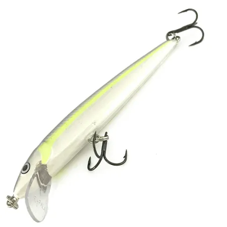 RAPALA HUSKY JERK Holo Vobleris, Sidabrinis-Geltonas, 10g, Suspending, #7079