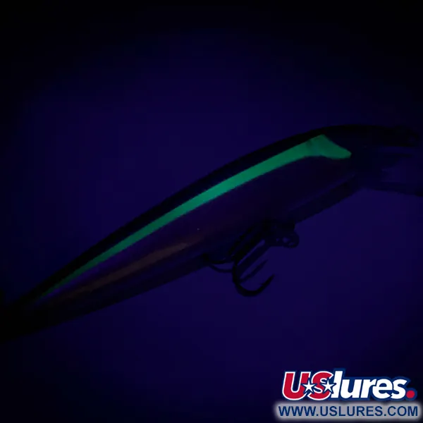 RAPALA HUSKY JERK Holo Vobleris, Sidabrinis-Geltonas, 10g, Suspending, #7079