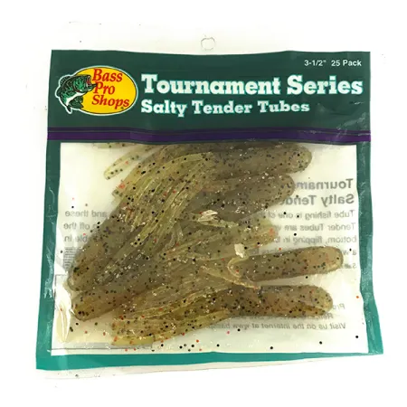 Bass Pro Shops Salty Tender Flipping Tubes guminukas 7 vnt.