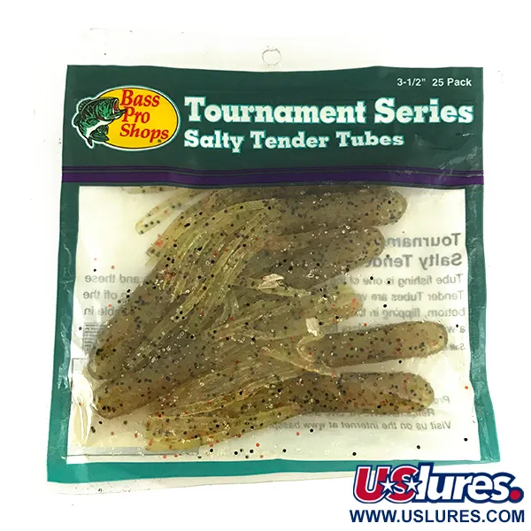 Bass Pro Shops Salty Tender Flipping Tubes guminukas 7 vnt.