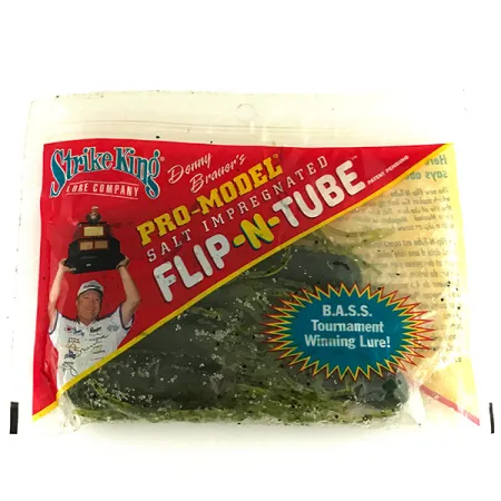 Strike King Flipt-N-Tube minkštas masalas 7vnt