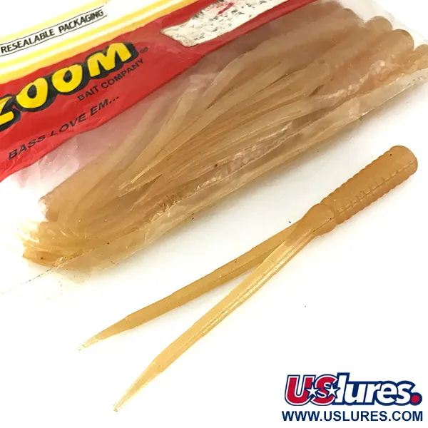 Zoom Split Tail Trailer minkštas masalas, Baltas perlas, 10cm, #7092