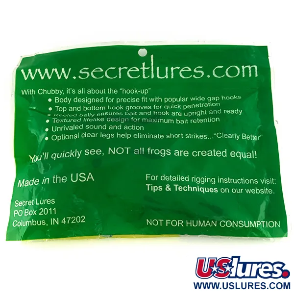 Secret Lures Chubby Frog Guminukas, Super Shad, 10cm, #7095