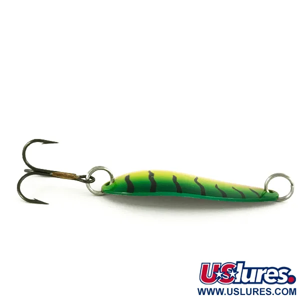 Blue Fox Strobe Tear Drop Blizgė, Fire Tiger, 11g, JAV, #7117