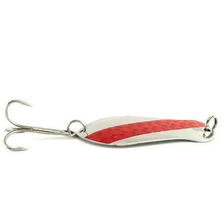 K-B Bait K-B Spoon Blizgė, Nikelis / Raudona, 14g, #7119