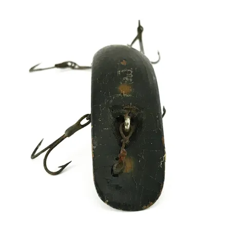 Helin FlatFish Medinis Masalas, Juoda-Geltona, 10g, Spreader-Bar, #7127