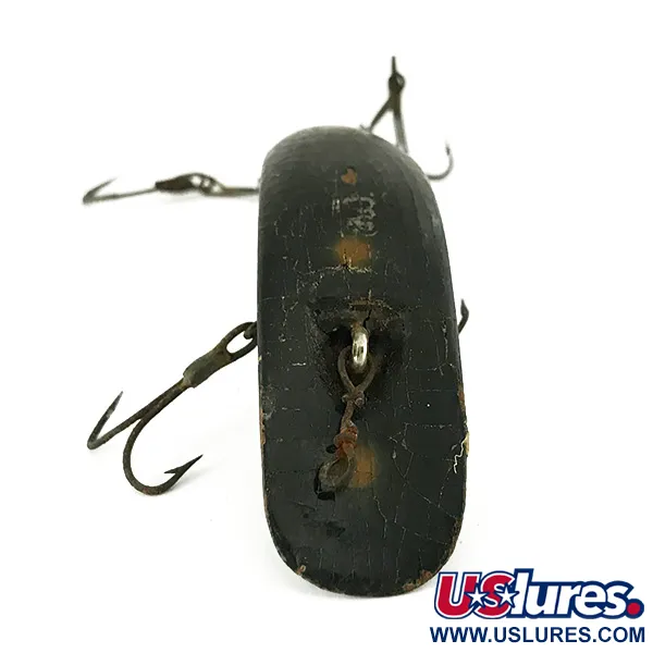 Helin FlatFish Medinis Masalas, Juoda-Geltona, 10g, Spreader-Bar, #7127