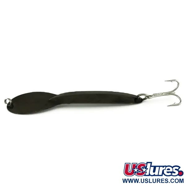 Luhr Jensen Loco Troll Blizgė, Juoda, 14g, Vintažinė JAV, #7153