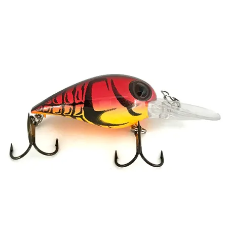 Storm Original Series Wiggle Wart Vobleris, Red, 11g, Barškutis, #7155