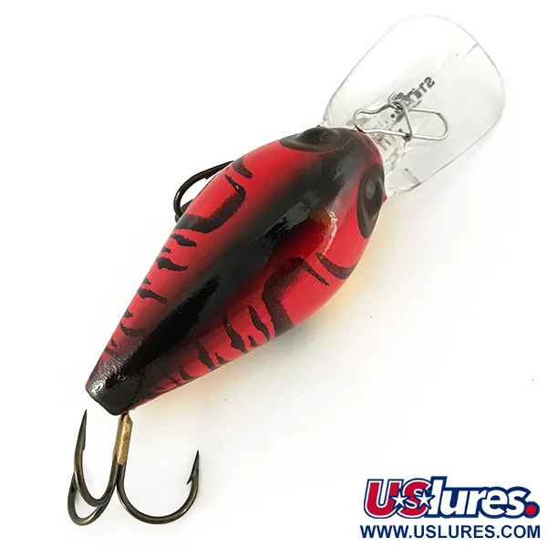 Storm Original Series Wiggle Wart Vobleris, Red, 11g, Barškutis, #7155
