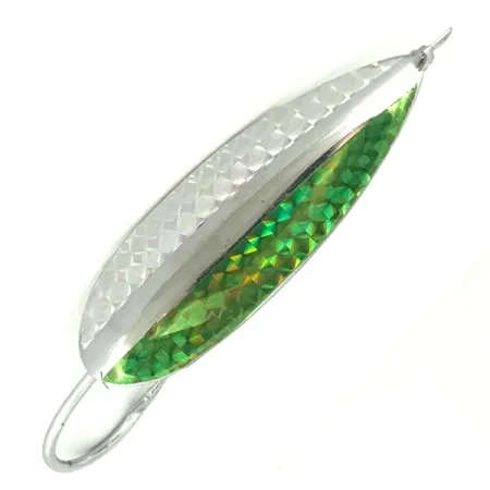 Herter's Olson Minnow Nežolėjanti Blizgė, Nikelis/Žalia, 31g, #7160