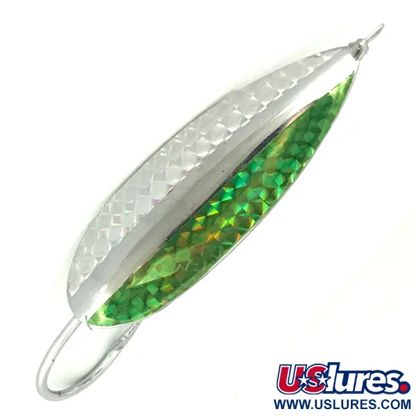 Herter's Olson Minnow Nežolėjanti Blizgė, Nikelis/Žalia, 31g, #7160