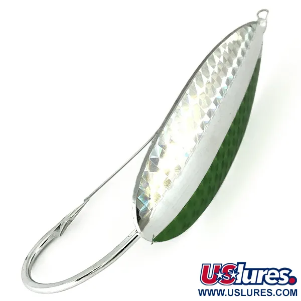 Herter's Olson Minnow Nežolėjanti Blizgė, Nikelis/Žalia, 31g, #7160