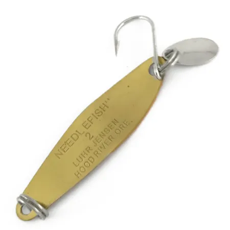 Luhr Jensen Needle fish 2 Blizgė, Fire Tiger, 3g, Sonic Blade, #7186