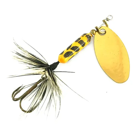 Worden’s Original Rooster Tail Sukrė, Gold/Yellow, 3,6g, #7202