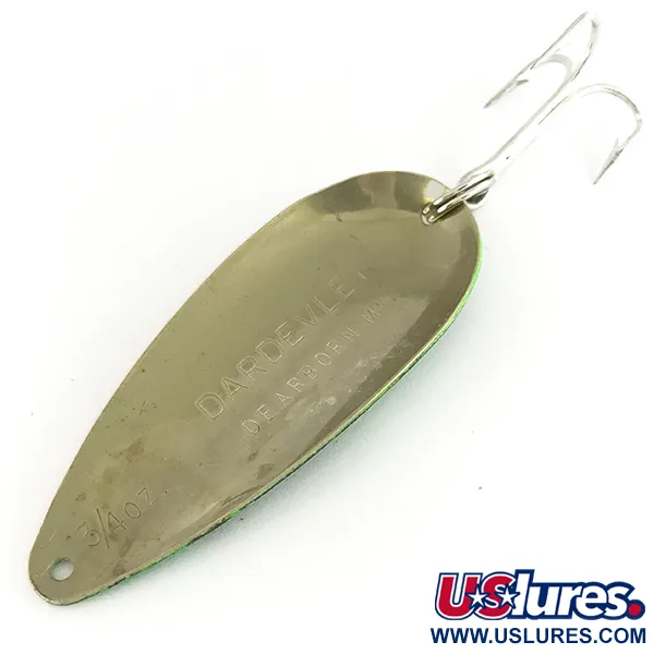 Eppinger Dardevle Dardevlet UV Blizgė, Fire Tiger, 21g, UV, #7211