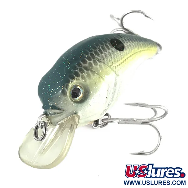 Bass Pro Shops Shallow Crank vobleris, Light Blue XXX Shad, 8g, #7224