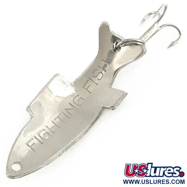 Thomas Fighting Fish Blizgė, Nikelis, 7g, Žvynų Raštas, #7241