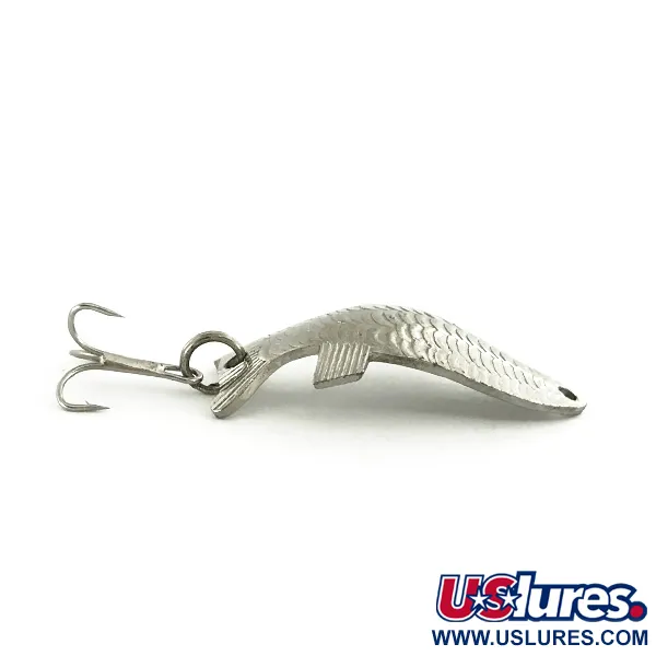 Thomas Fighting Fish Blizgė, Nikelis, 7g, Žvynų Raštas, #7241