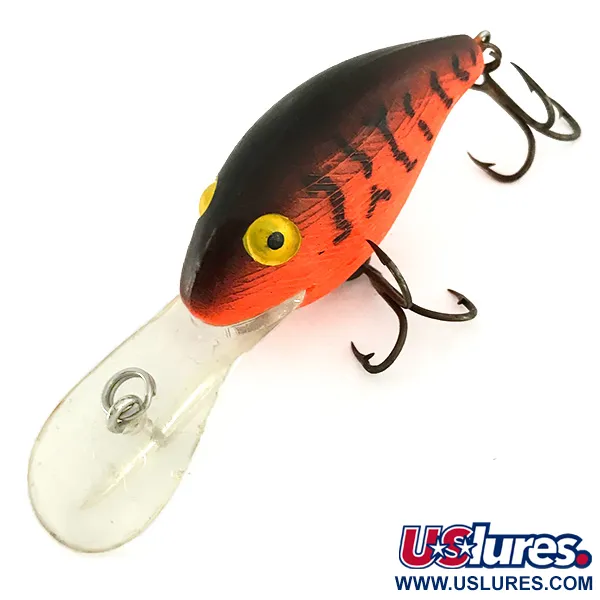 Rebel Deep Wee R Crankbait, Tiger (Red), 10,5g, Giluminis, #7273