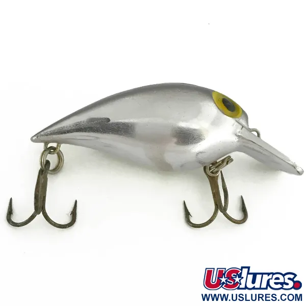 Storm Short Wart Vobleris, Mirror Silver, 8g, Pre-Rapala, #7279