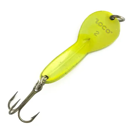 Loco 2 Glen Evans Blizgė, UV geltona, 7g, UV danga, #7300