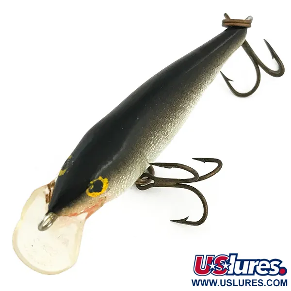Rapala Shallow Shad Rap Vobleris, S (Sidabras), 5g, Seklus, #7302
