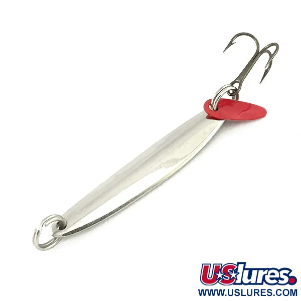 Bay de Noc Swedish pimple Vertikali blizgė, Nikelis/Geltona, 5,5g, #7324