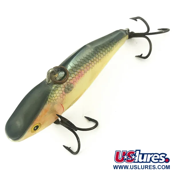 Rapala Rattl'n RAP Lipless Crankbait, Auksinė-Žalia, 11g, Skęstantis, #7330