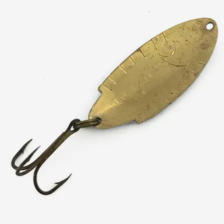 Luhr Jensen Krocodile Blizgė, Black Trout, 7g, Žalvaris, #7339