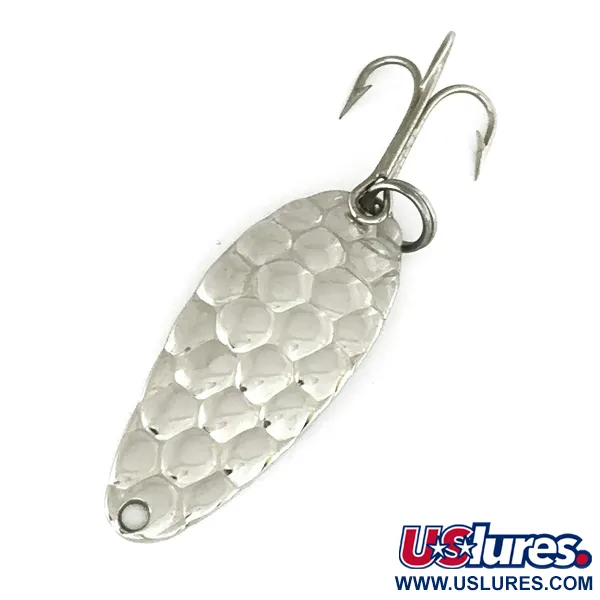 Acme Little Cleo Blizgė, Nikelis, 7g, Kalinėta tekstūra, #7381