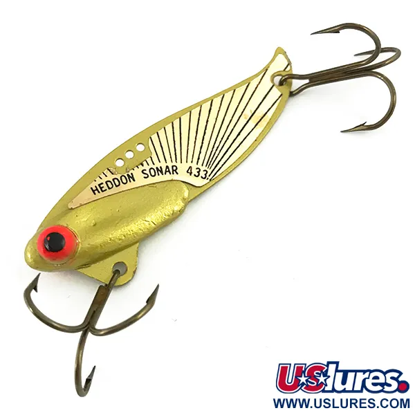 Heddon Sonar 433 Blade Lure, Auksinė, 14g, Reguliuojamas Taškas, #7385