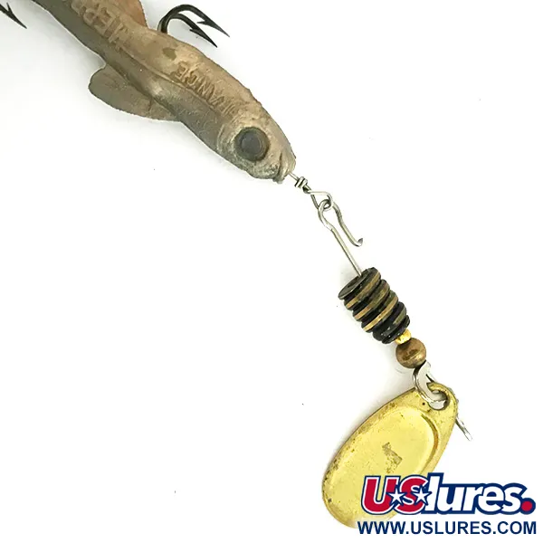 Mepps Comet Mino 1 Sukrė, Auksinė, 4,5g, Keičiamas kabliukas, #7394