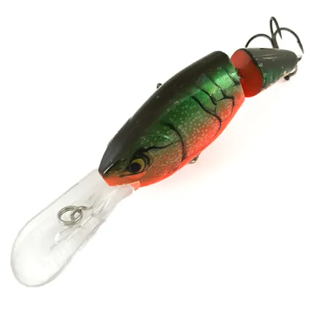 Rapala Jointed Shad Rap JSR07 Vobleris, Žalias/Oranžinis, 12g, #7401