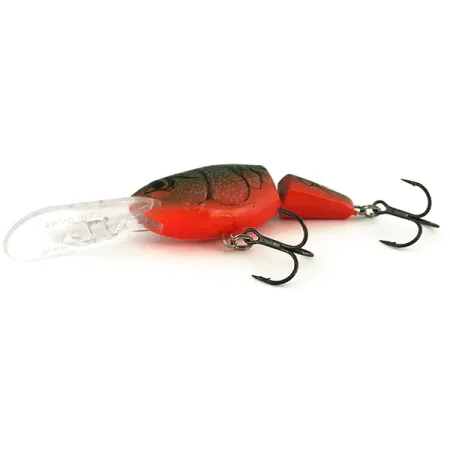 Rapala Jointed Shad Rap JSR07 Vobleris, Žalias/Oranžinis, 12g, #7401