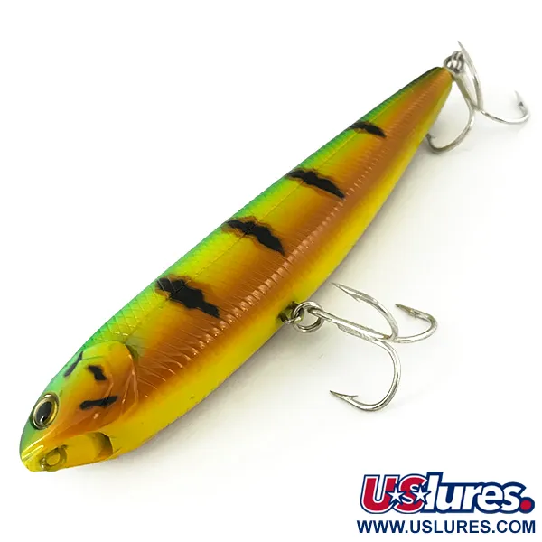 Bass Pro Shops XPS Slim Dog Walkeris, Peacock, 12g, Paviršinis, #7402