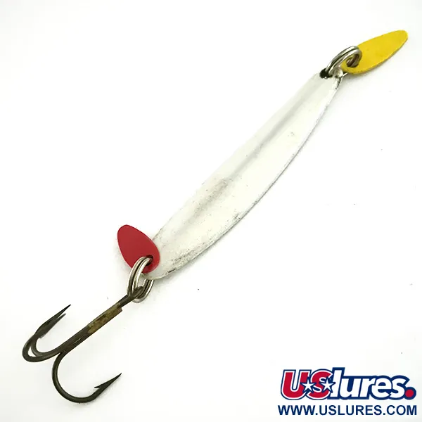 Bay de Noc Swedish Pimple Blizgė, Baltas perlamutras, 7g, #7407