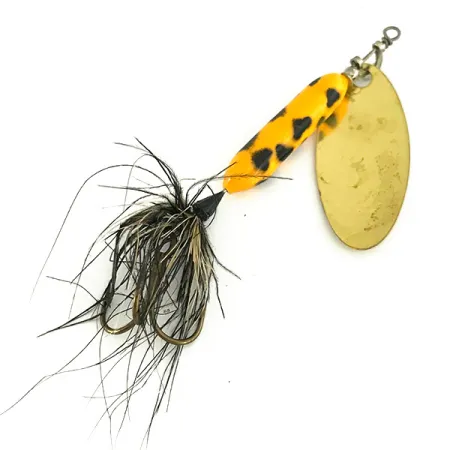 Worden’s Original Rooster Tail 3 Pesukė, Auksinė, 6g, Plunksnos, #7412